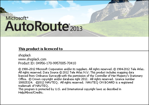 Microsoft Autoroute 2010 free