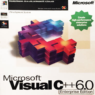 Microsoft Visual C++ 6.0 Enterprise Edition (2CD)