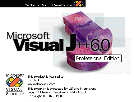Microsoft Visual Studio 6.0 Professional Edition with MSDN