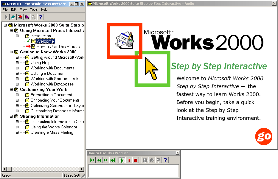 Microsoft Works Suite 2000 8cd